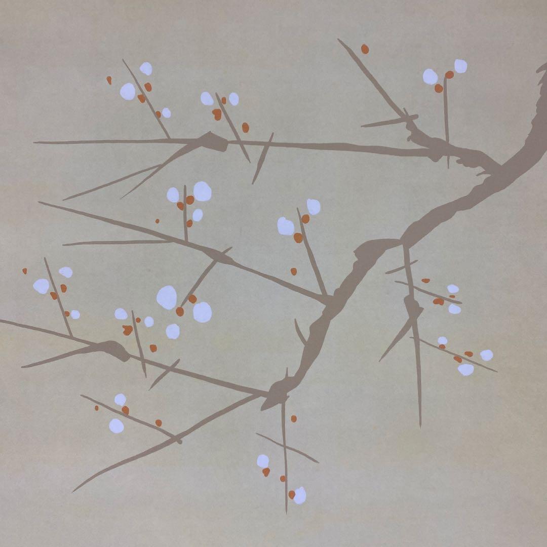 美品 掛け軸 上村松園筆「春ひいなの図」立雛 名画 限定品 縁起物 ひな祭り