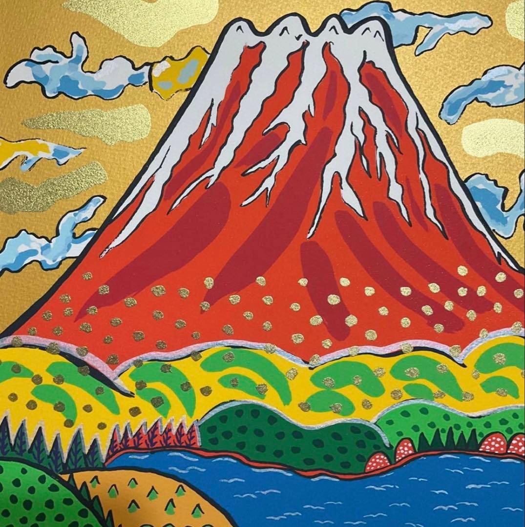 絵画・額縁・版画・志摩欣哉・春光朱不二・シルクスクリーン・美術品・インテリア