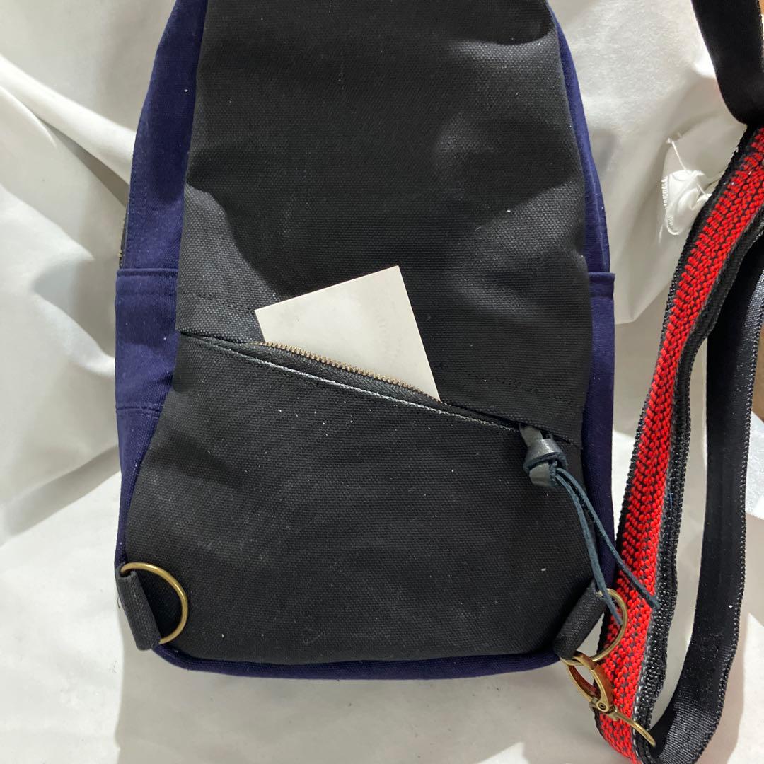 前掛け　ボディ　バッグ　中サイズ