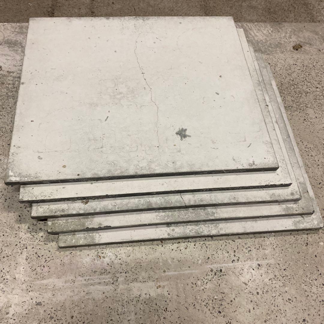 【中古品】陶芸　棚板35×40(厚10mm)5枚組29(スリット無し)