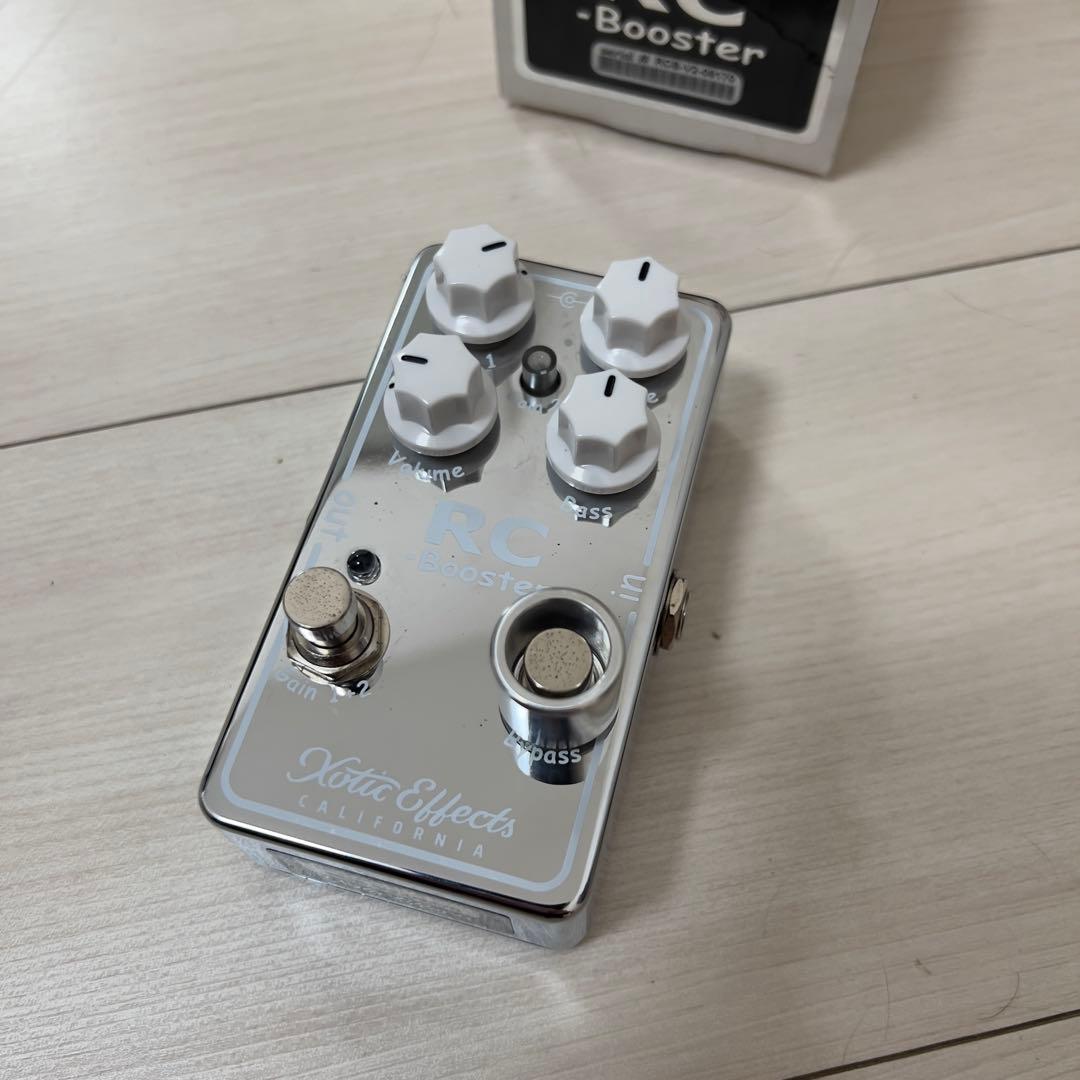 Xotic Effects RC-Booster スイッチキャップ付