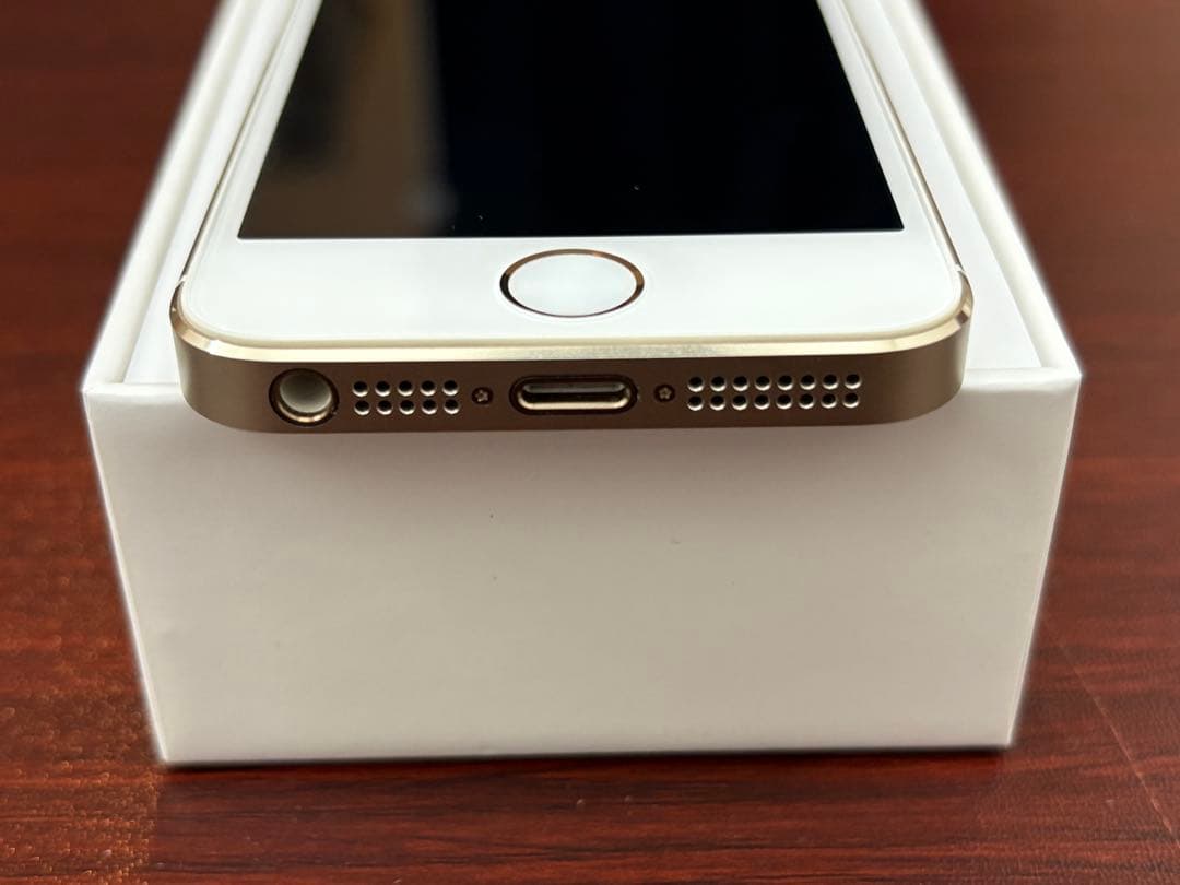 iPhone 5s 64GB ゴールド ME340J/A SoftBank 箱付