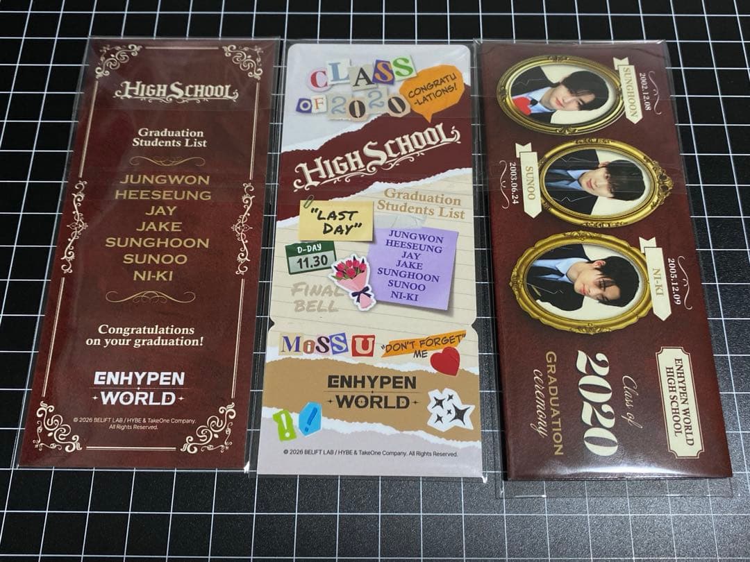 JAY ENHYPEN WORLD HIGH SCHOOL ９点セット