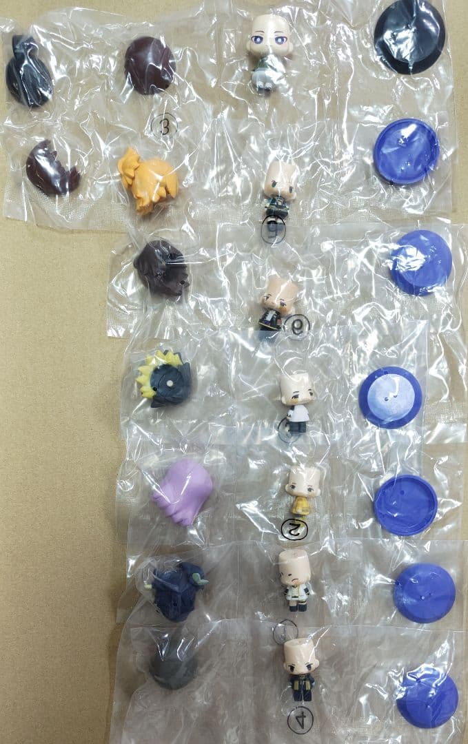 刀剣乱舞 フィギュア こえだらいず すわらせ隊 長義 則宗 清麿 水心子