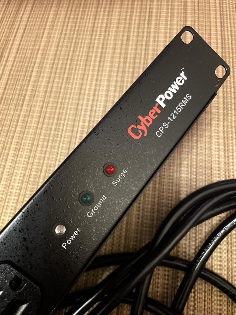 平行輸入 CyberPower PDU CPS-1215RMS 1U 電源タップ