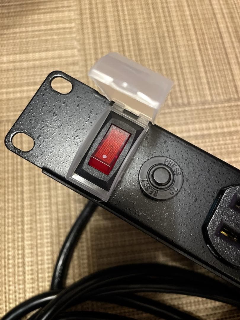 平行輸入 CyberPower PDU CPS-1215RMS 1U 電源タップ