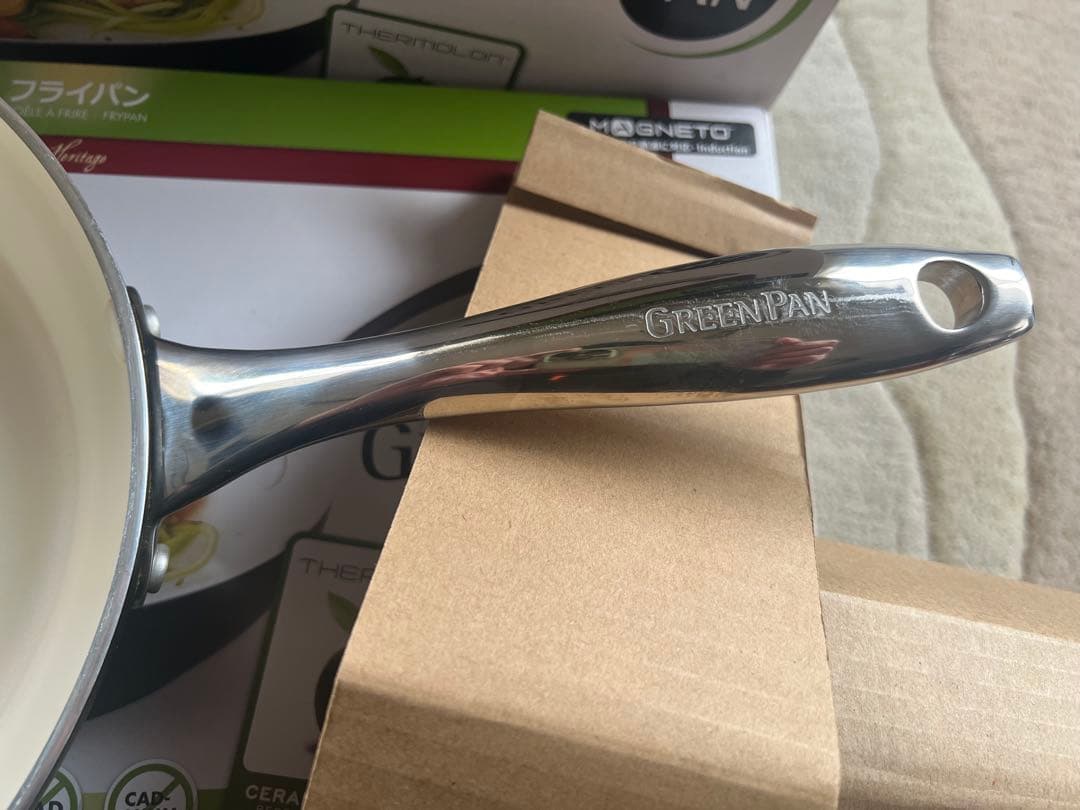 GreenPan ヘルシーセラミックノンスティック 24cm 2本セット