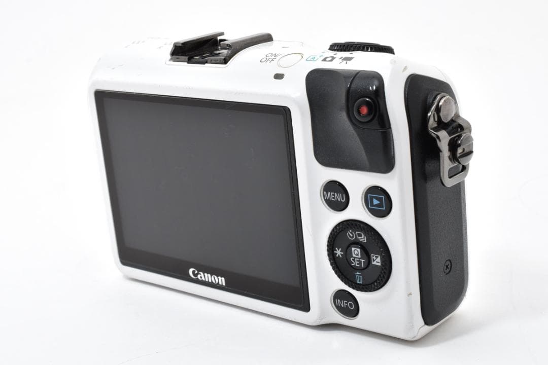 ＜1125＞【良品】Canon EOS M ホワイト ミラーレス一眼ボディ