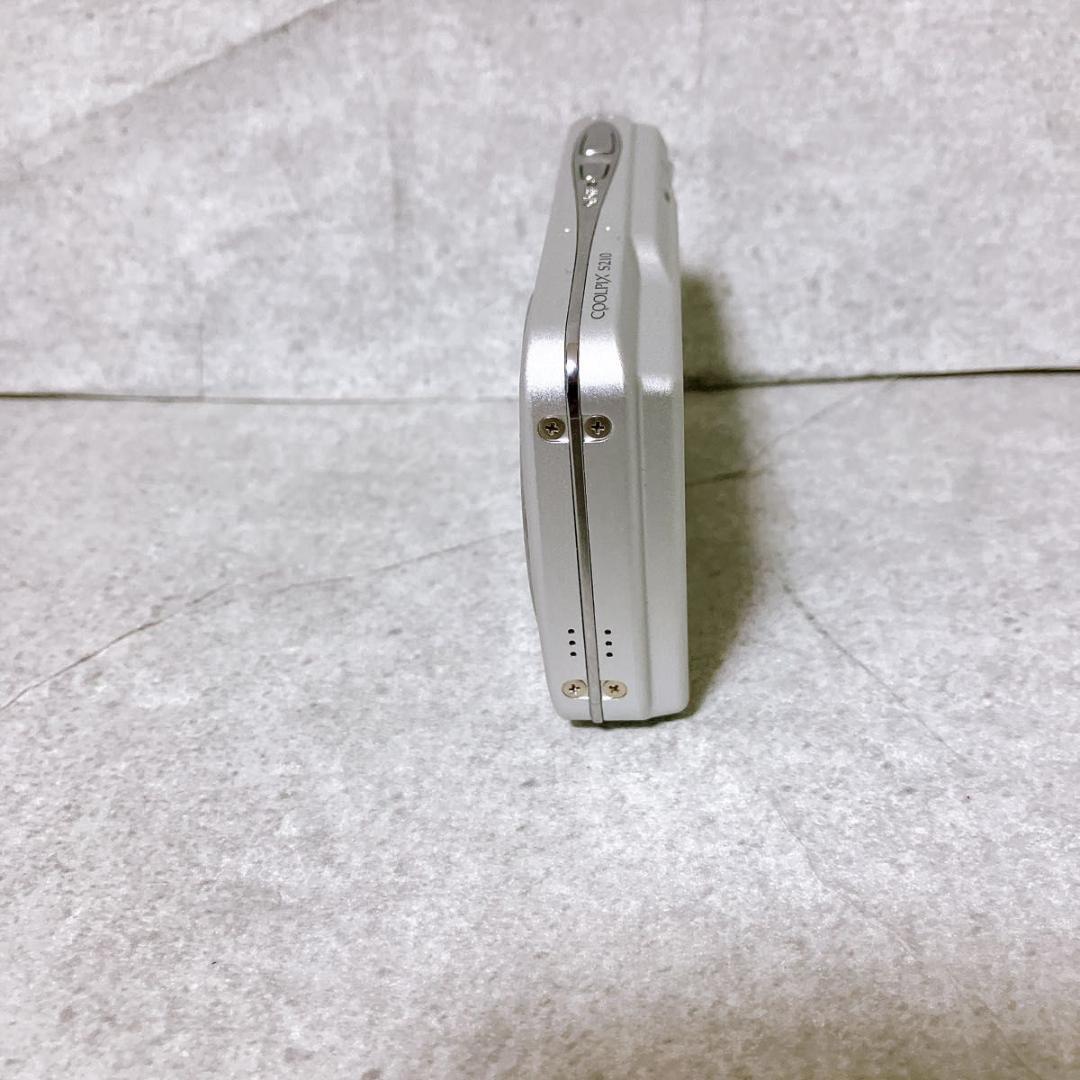 【極美品】ニコン COOLPIX S210 コンパクトデジタルカメラ シルバー