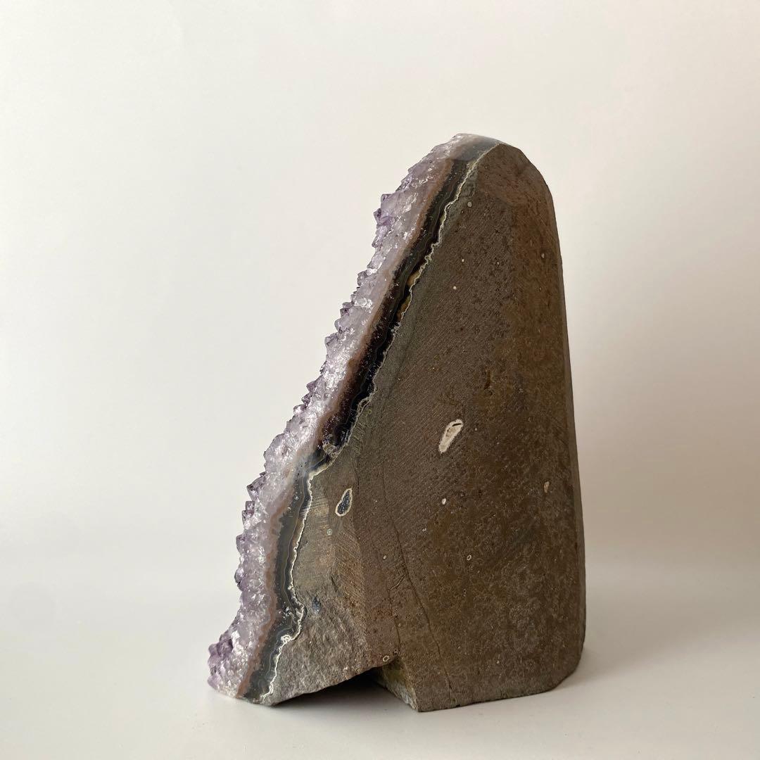 高品質 アメジスト クラスター 1605g美結晶☆美極濃紫