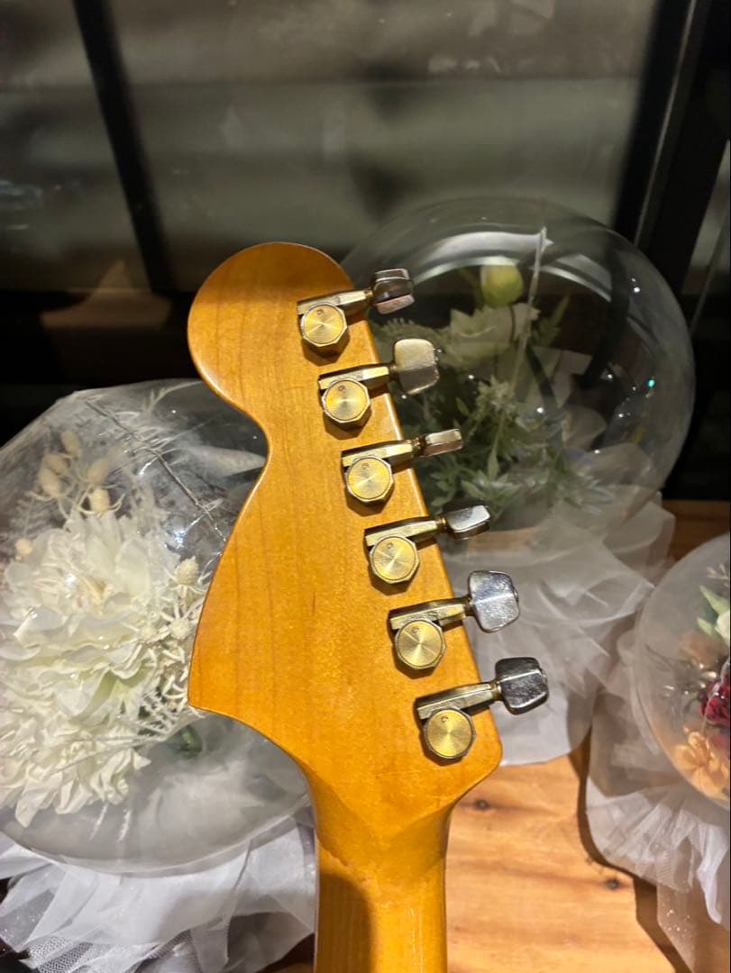 Burny ストラトキャスタータイプ サンバースト　ギター　エレキ