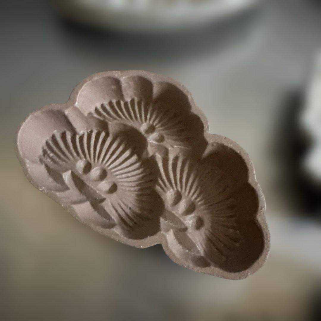 金物菓子型　ヴィンテージ和菓子型 5個セット