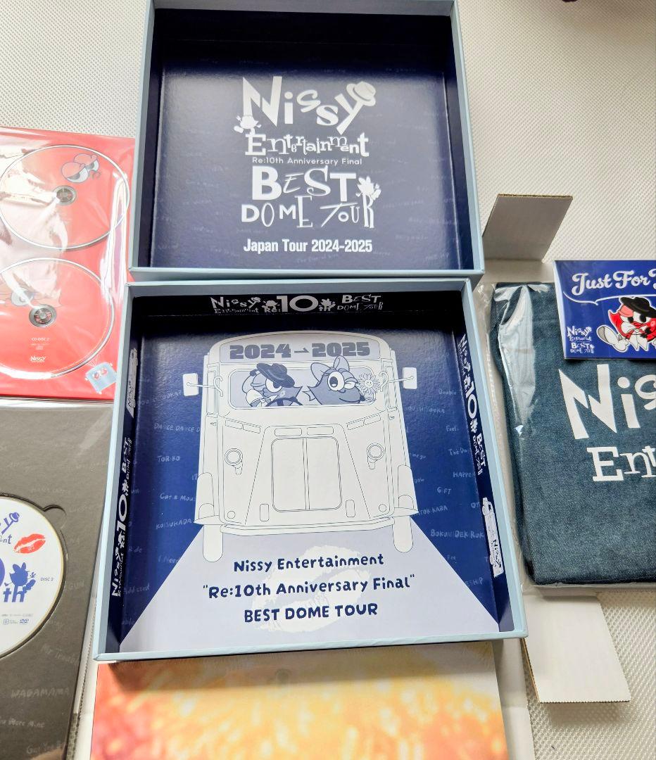 Nissy盤 10th Anniversary BEST DOMO TOUR