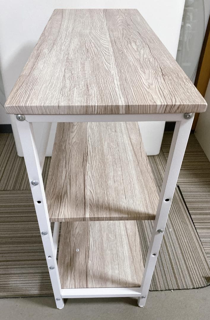 デスク チェア ３段ラック 3点セット コンセント付 レイアウト自由 美品