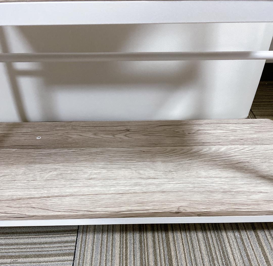 デスク チェア ３段ラック 3点セット コンセント付 レイアウト自由 美品