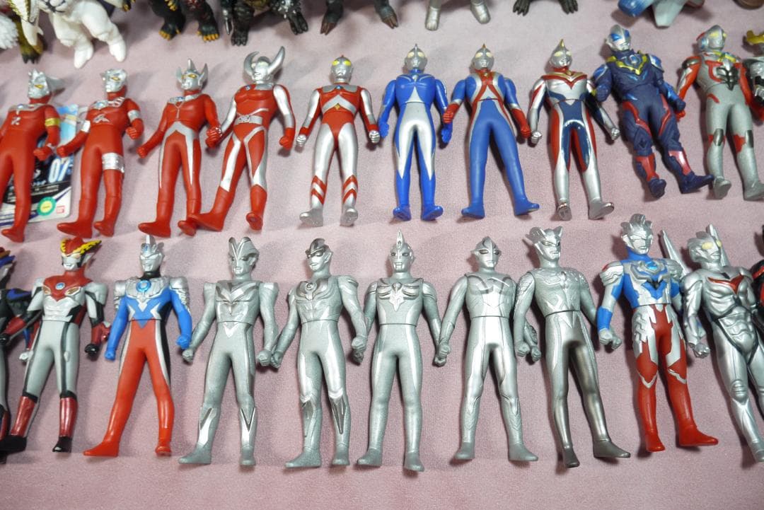 ウルトラヒーローシリーズ500　ウルトラ怪獣シリーズ500　ソフビ90体