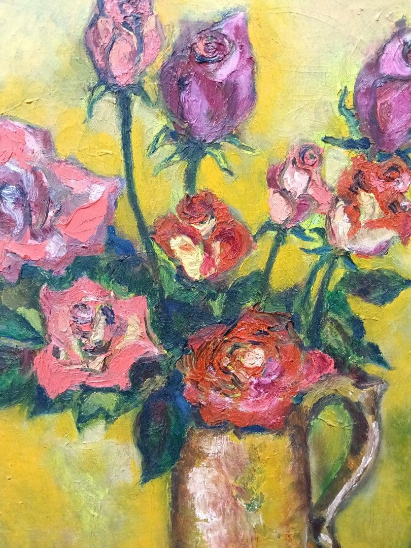 [アトリエ油絵COZ] バラ