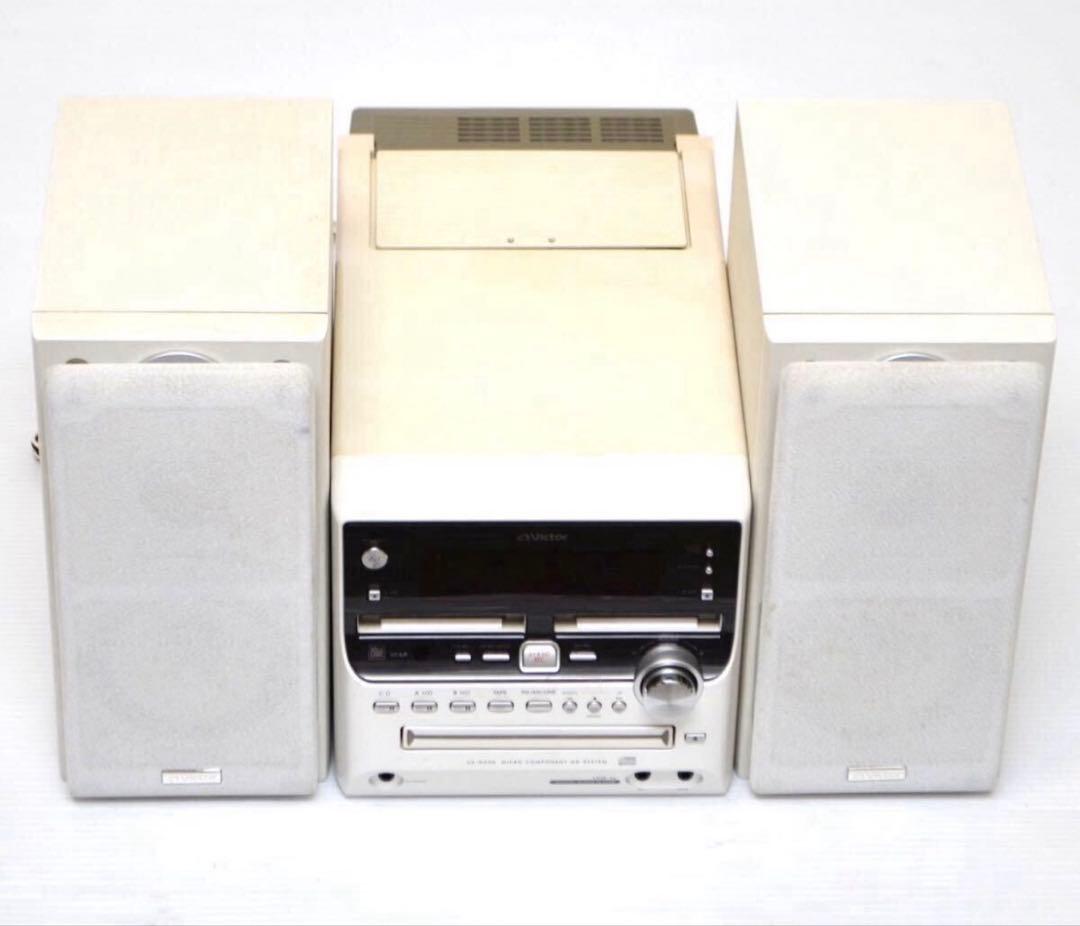 【オススメ品/リモコン付】Victor ビクター UX-W500 MDコンポ