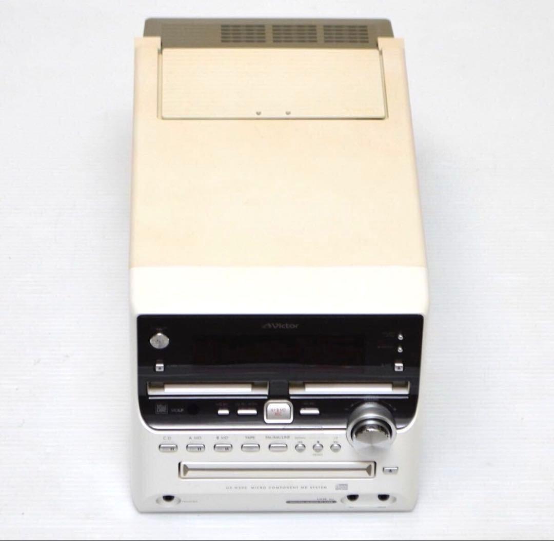 【オススメ品/リモコン付】Victor ビクター UX-W500 MDコンポ