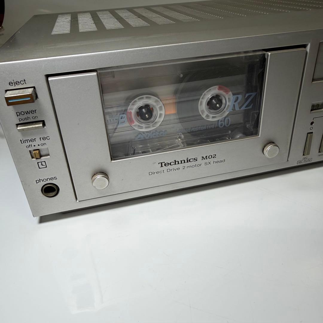 希少✨Technics RS-M02 ステレオカセットデッキ 再生確認済