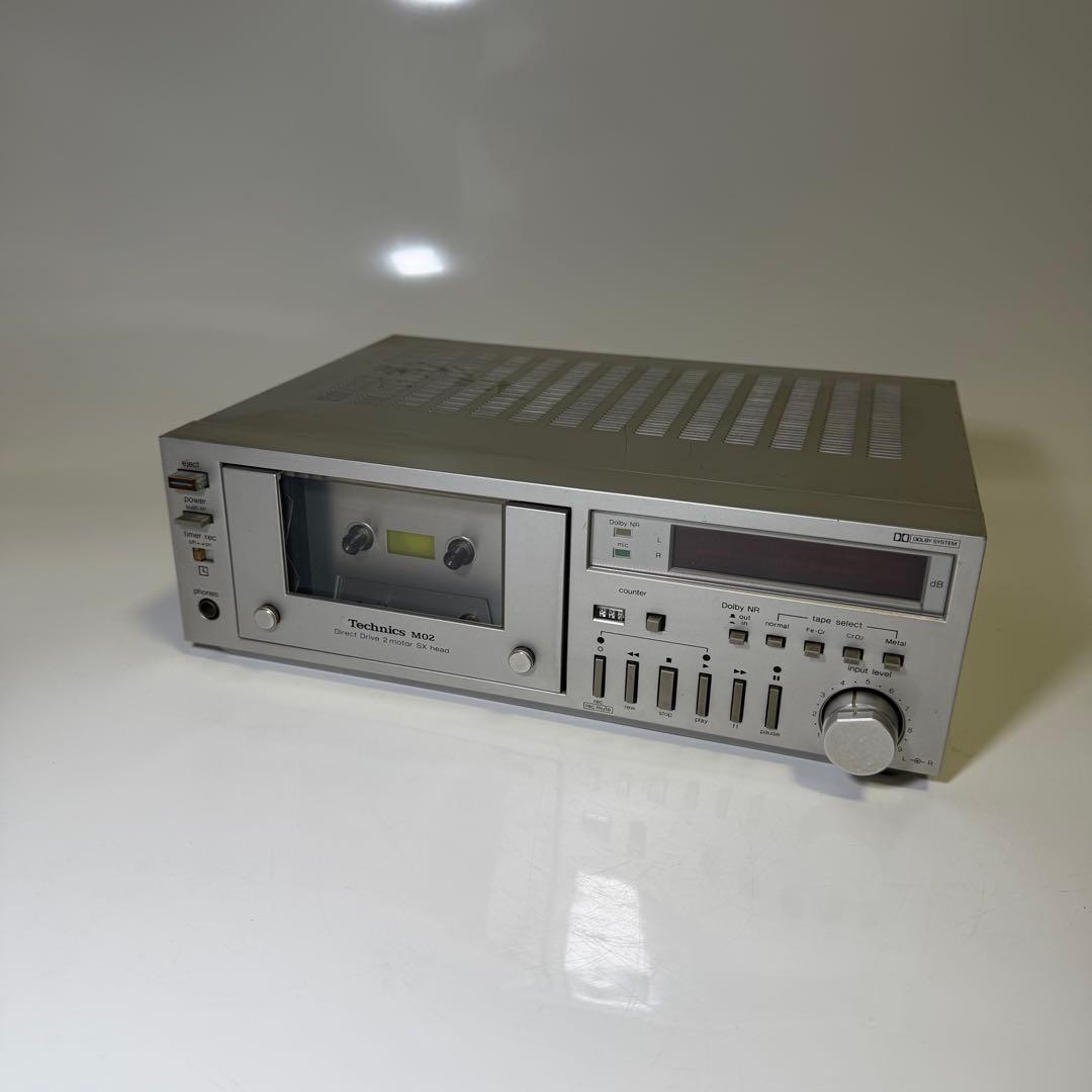 希少✨Technics RS-M02 ステレオカセットデッキ 再生確認済