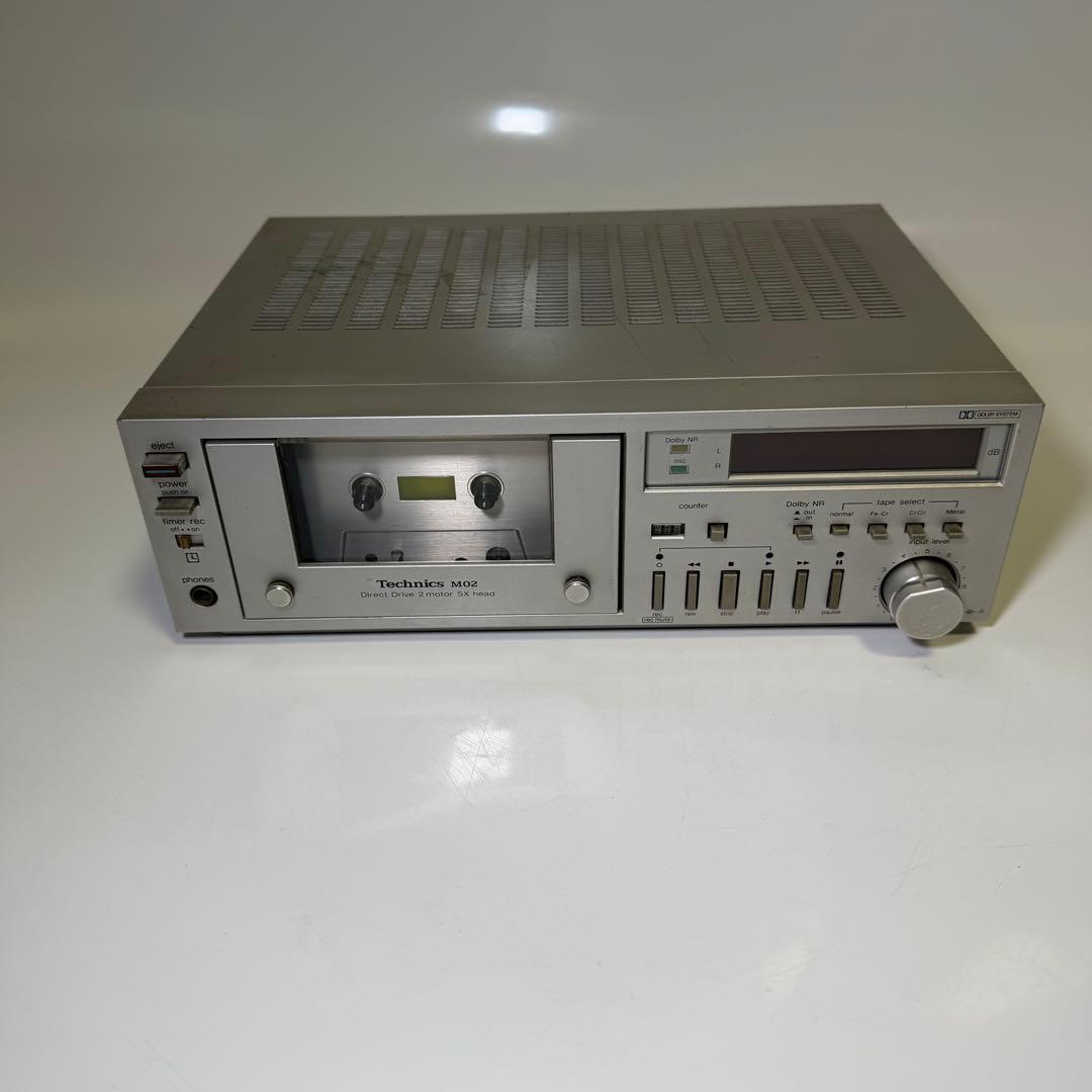 希少✨Technics RS-M02 ステレオカセットデッキ 再生確認済