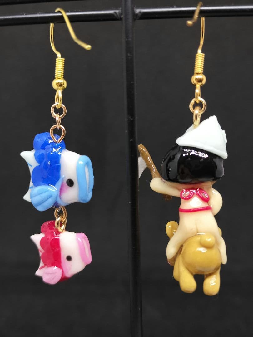 こどもの日　金太郎ピアス