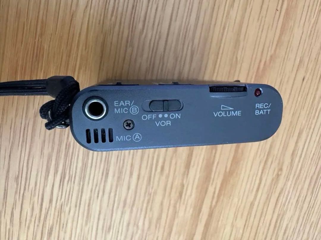 【美品】SONYマイクロカセットレコーダーM909