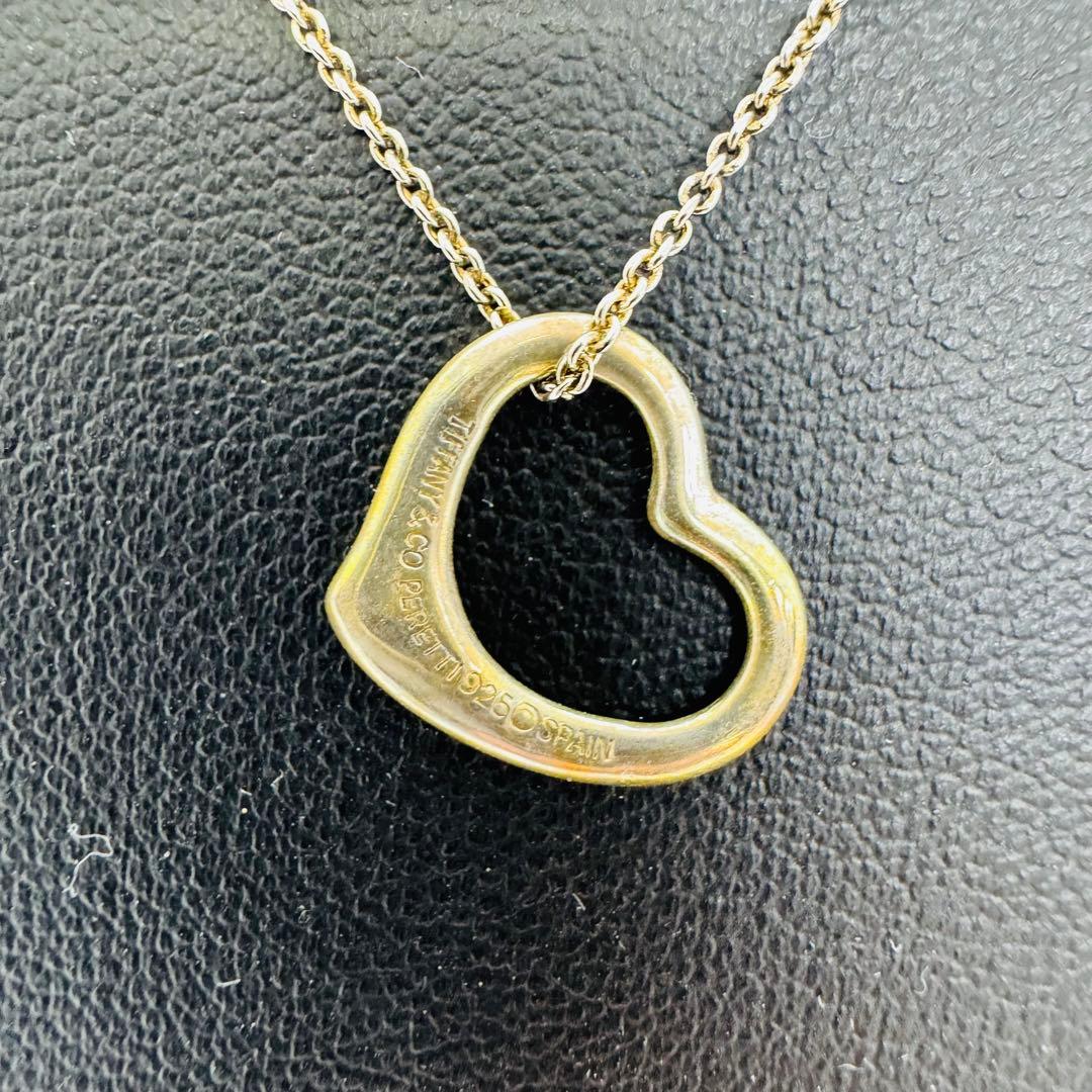 ✨Tiffany& Co.✨ティファニー✨オープンハート✨シルバー✨ネックレス✨