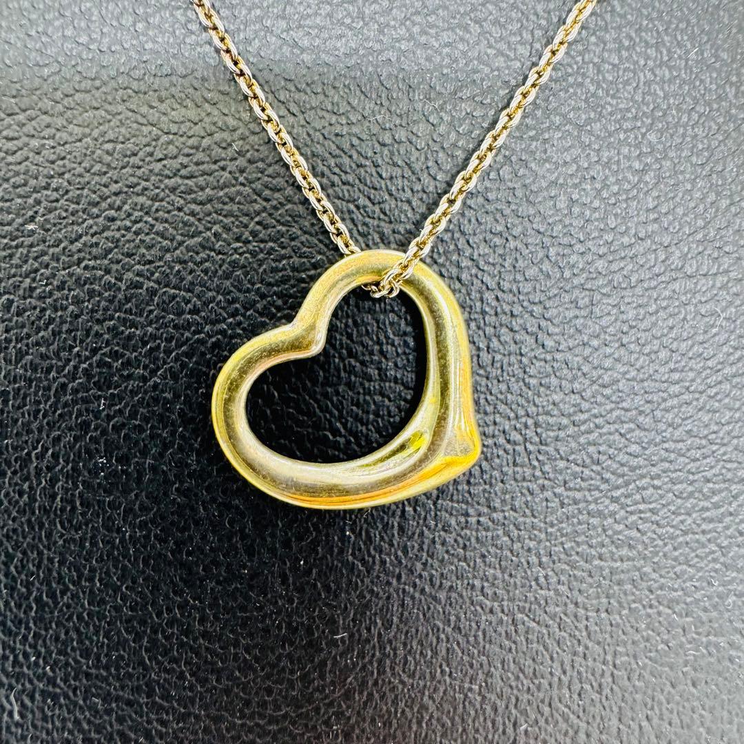 ✨Tiffany& Co.✨ティファニー✨オープンハート✨シルバー✨ネックレス✨