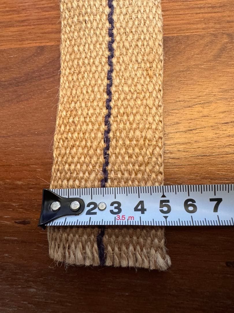イギリス購入 ジュートテープ 30m幅5cm麻ベルトロール DIY ハンドメイド