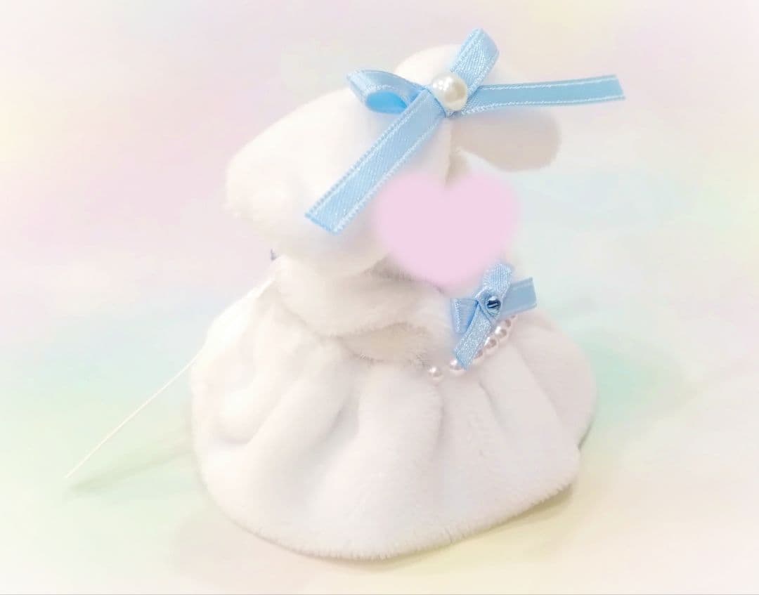 【ちくわ】ドール　赤ちゃん　ドレス　服　獅子座　星座　ライオン　子犬