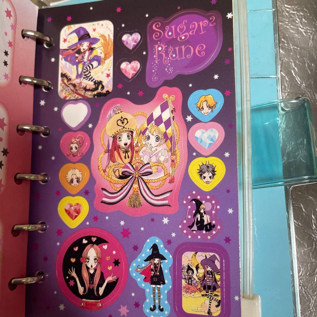 シュガシュガルーン　シール帳　手帳　応募者全員サービス　ショコラ　バニラ　当時物