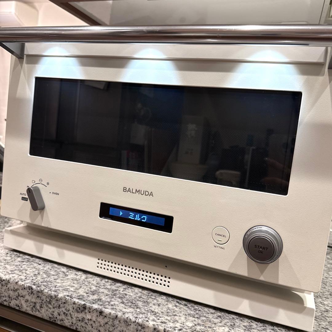 BALMUDA オーブンレンジ 白　ジャンク
