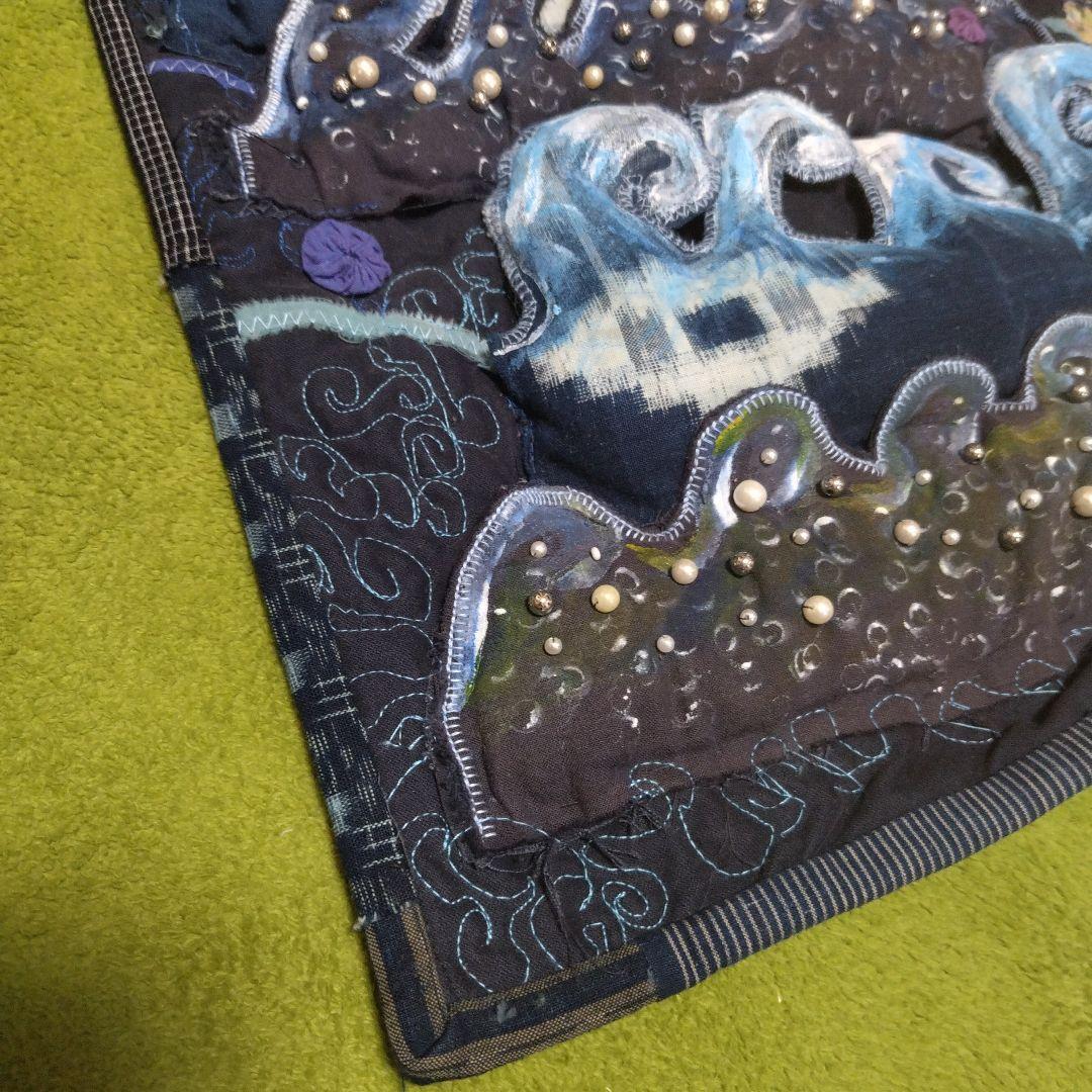 キルト80✕80cm　キルトジャパン入賞作品　思い切って手放し彡　重量感あり