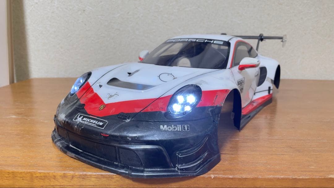 タミヤ 未使用 911GT3 1/10 ラジコン rボディ　TT-02 XB