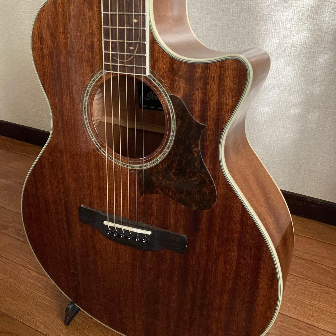 【美品】Ibanez AE245-NT エレアコ オールマホガニー