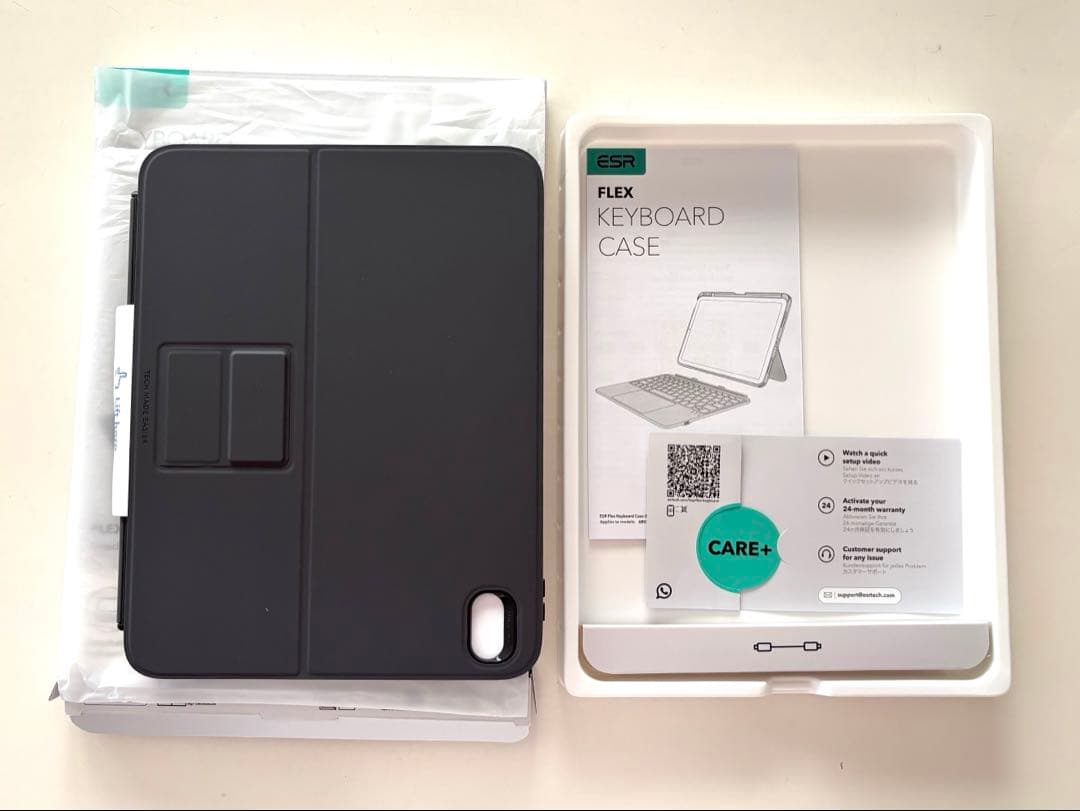 新品未使用　ESR FLEX SERIES キーボードケース　ダークグレー