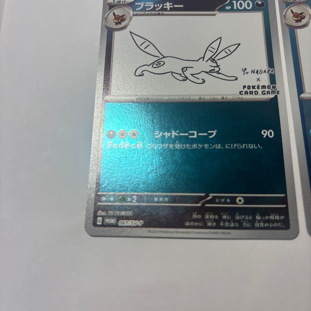 Yu NAGABAのブラッキー、シャワーズ