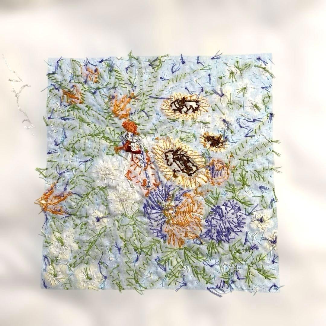 田川啓ニビーズ刺繍　夏