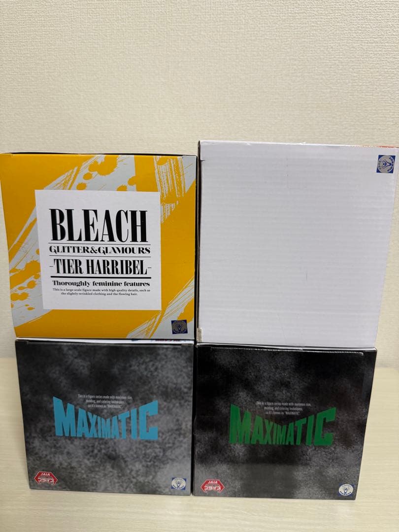 BLEACH 黒崎一護 グリムジョー ウルキオラ ハリベル フィギュア