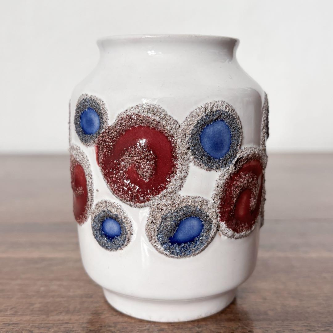 【東ドイツ Haldenslebenの小さな花瓶】ミッドセンチュリー 366