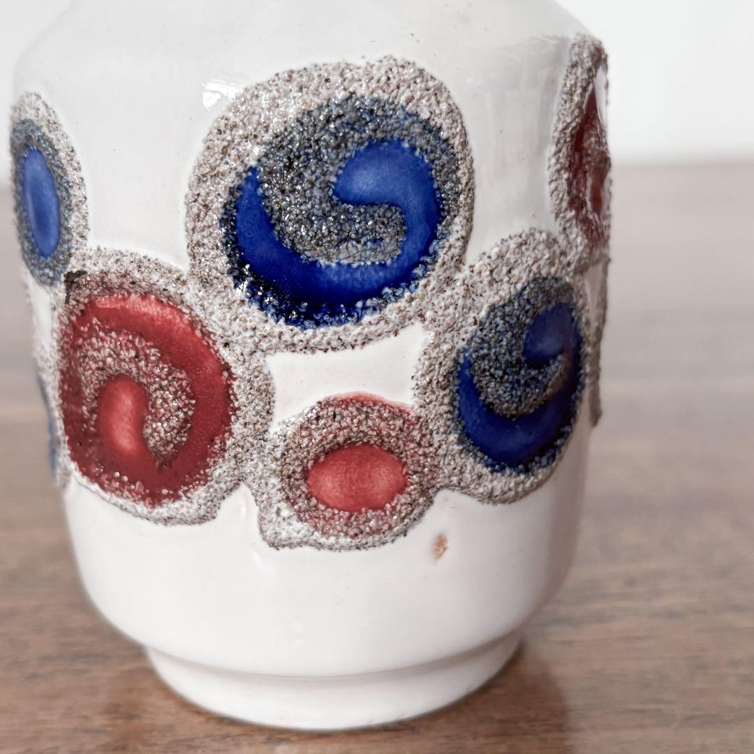 【東ドイツ Haldenslebenの小さな花瓶】ミッドセンチュリー 366