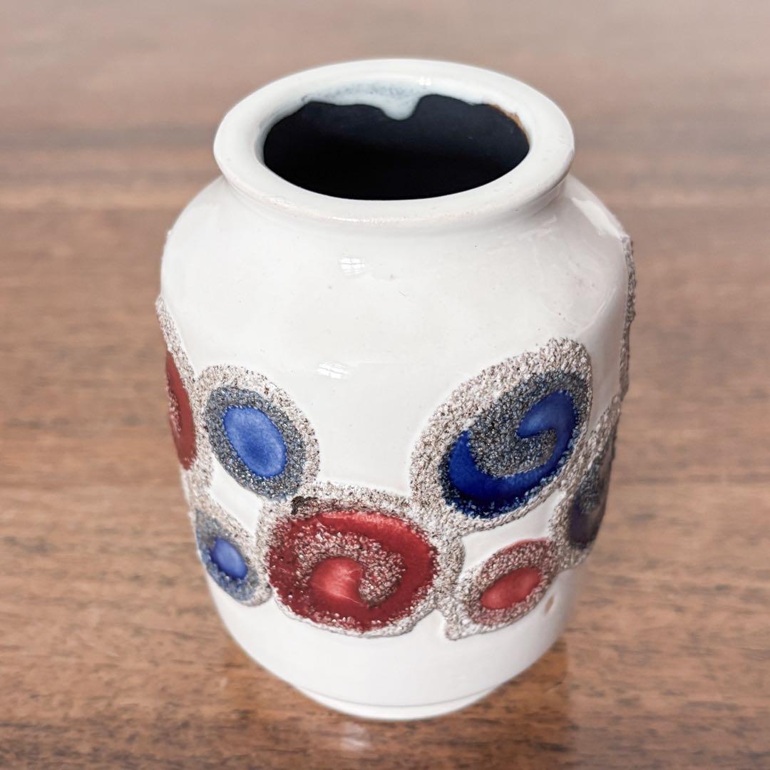 【東ドイツ Haldenslebenの小さな花瓶】ミッドセンチュリー 366