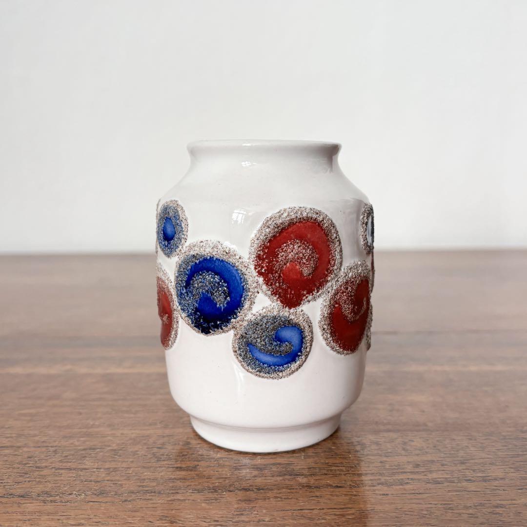 【東ドイツ Haldenslebenの小さな花瓶】ミッドセンチュリー 366