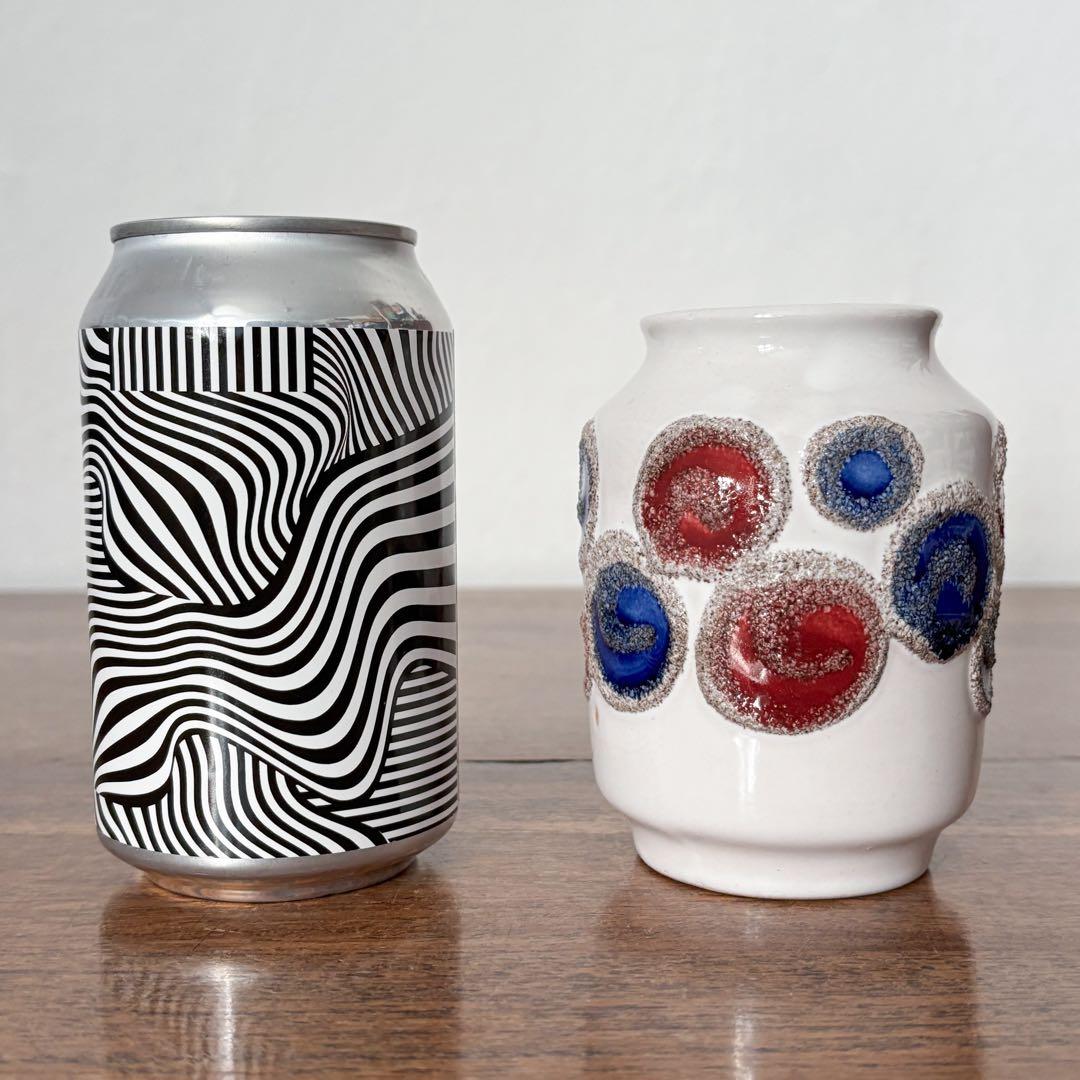 【東ドイツ Haldenslebenの小さな花瓶】ミッドセンチュリー 366