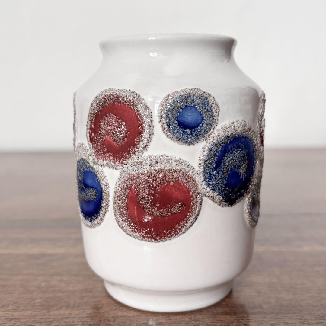 【東ドイツ Haldenslebenの小さな花瓶】ミッドセンチュリー 366