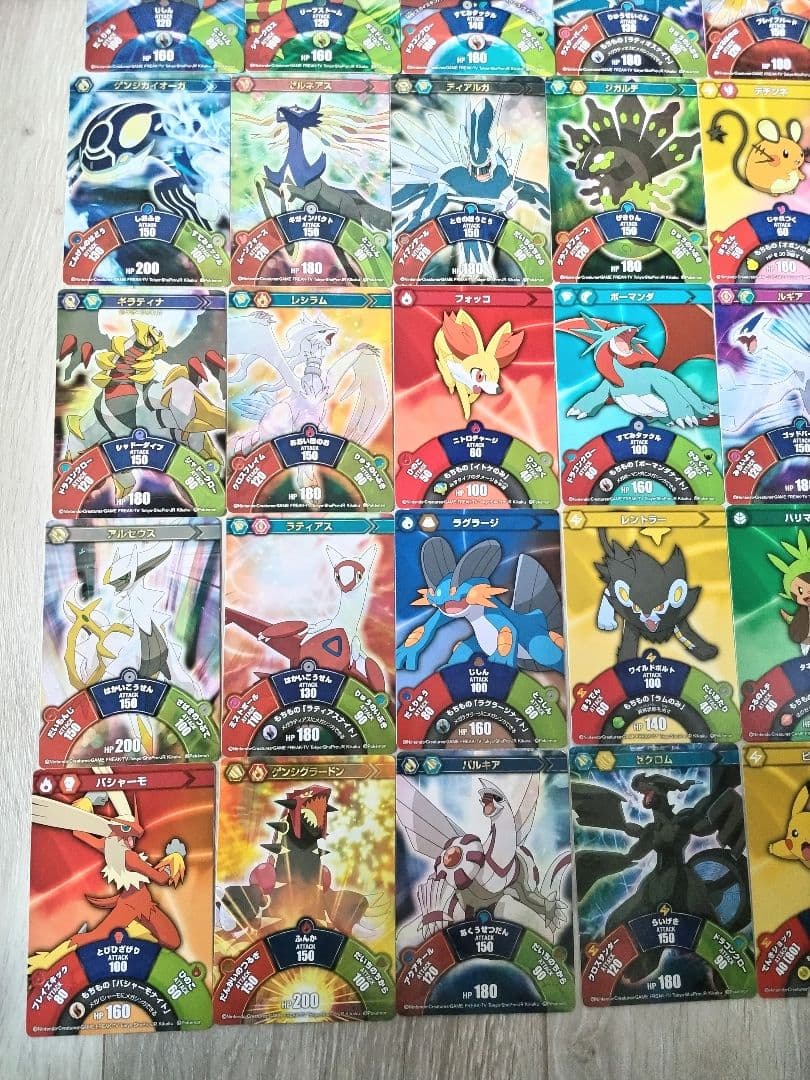 ポケットモンスターXY　バトルカードスタジアムレジェンド　カードのみ ポケモン