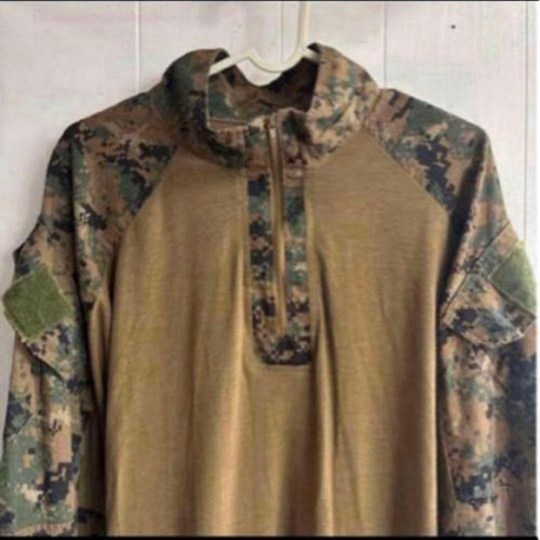 美品　米軍　実物　FR COMBAT SHIRT WOODLAND サイズM−R