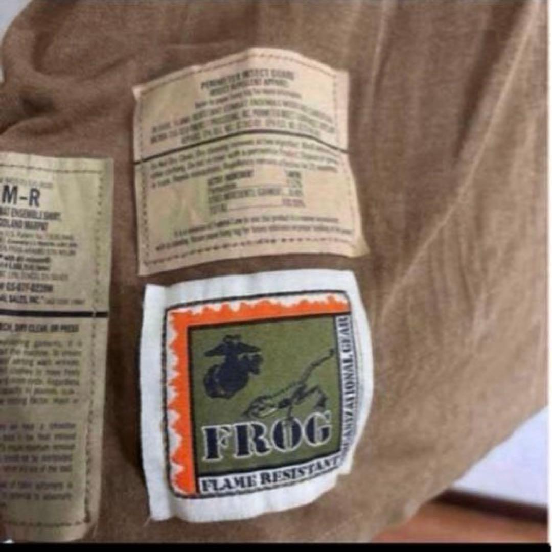 美品　米軍　実物　FR COMBAT SHIRT WOODLAND サイズM−R